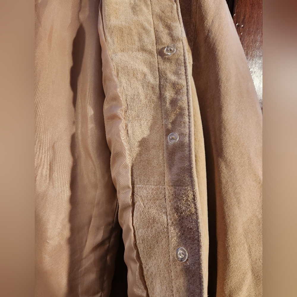 Cherokee Tan Suede Jacket - Picture 6 of 9